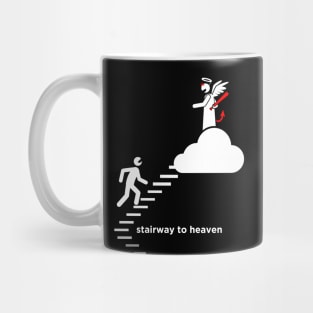 Stickman stairway to heaven Mug